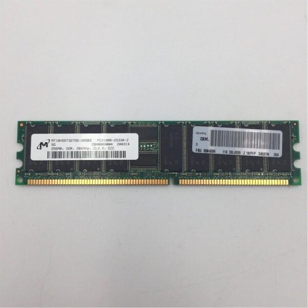 IBM 256MB PC2100 DDR ECC MEMORY DIMM 38L4029 09N4306