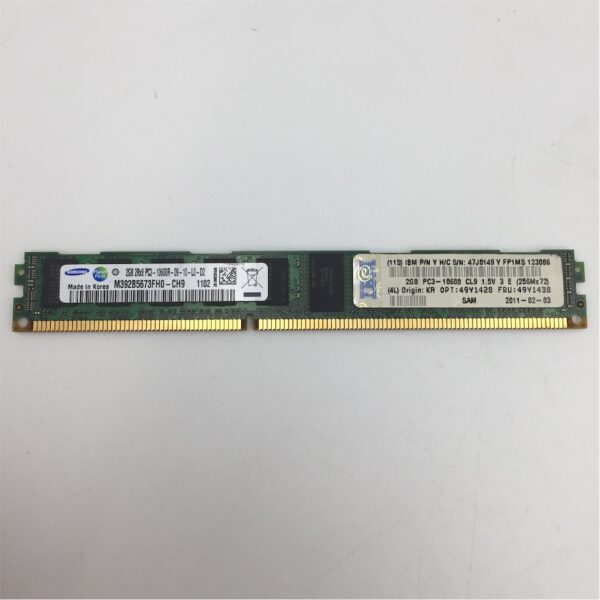 IBM 2GB (1x2GB) PC3-10600 DDR3 VLP RDIMM - Image 7