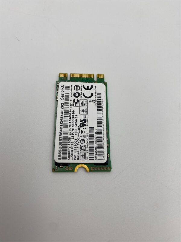 Lenovo SSD 16G,M.2 2242,SATA6G,STD,SANDISK - Image 7