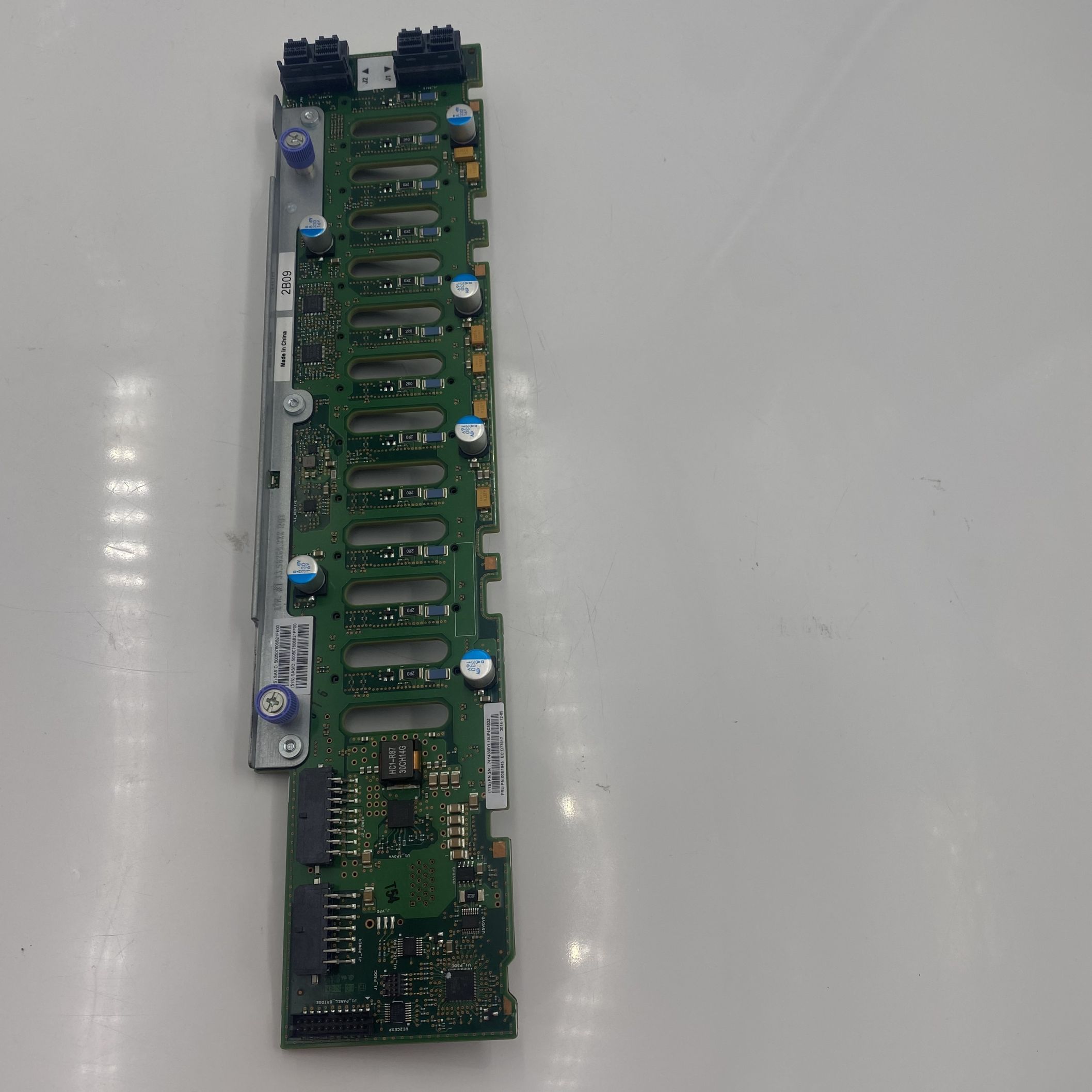 IBM 12-Bay SAS SFF-3 Backplane 01DH343 74Y4338 00VK730 2B09 00E1945 - Image 7