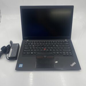 Lenovo T470S Laptop I7-7600U 8GB RAM 180GB SSD Batt1: 74% Batt2: 70%
