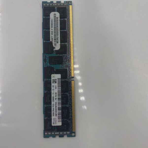 HYNIX 16GB (1x16GB) 2RX4 PC3-12800R DDR3-1600MHZ 1.5V ECC HMT42GR7MFR4C-PB - Image 2