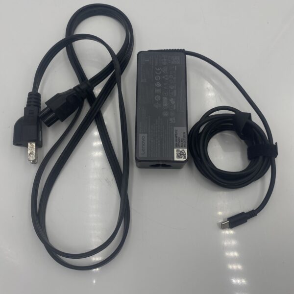 Lenovo AC_ADAPTOR Type-C 65W 3P Black 01FR028 01FR026 01FR024 02DL126 - Image 2