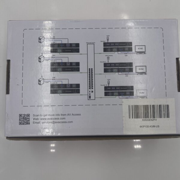 AV Access 4K HDMI USB KVM Extender 4KIP100-KVM - Image 4
