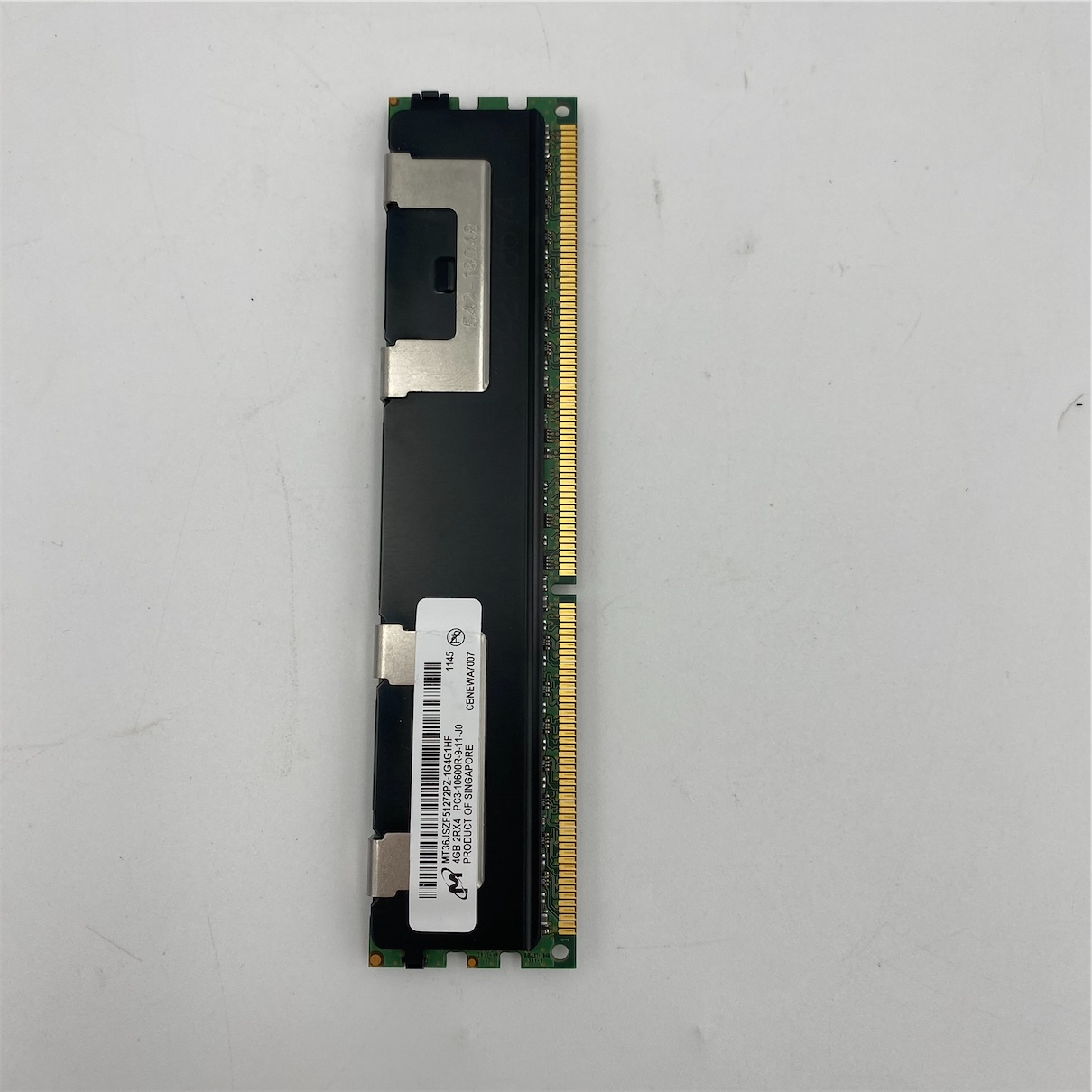 Micron 4GB 2RX4 PC3-10600R-9-11-J0 Server Memory - Image 2