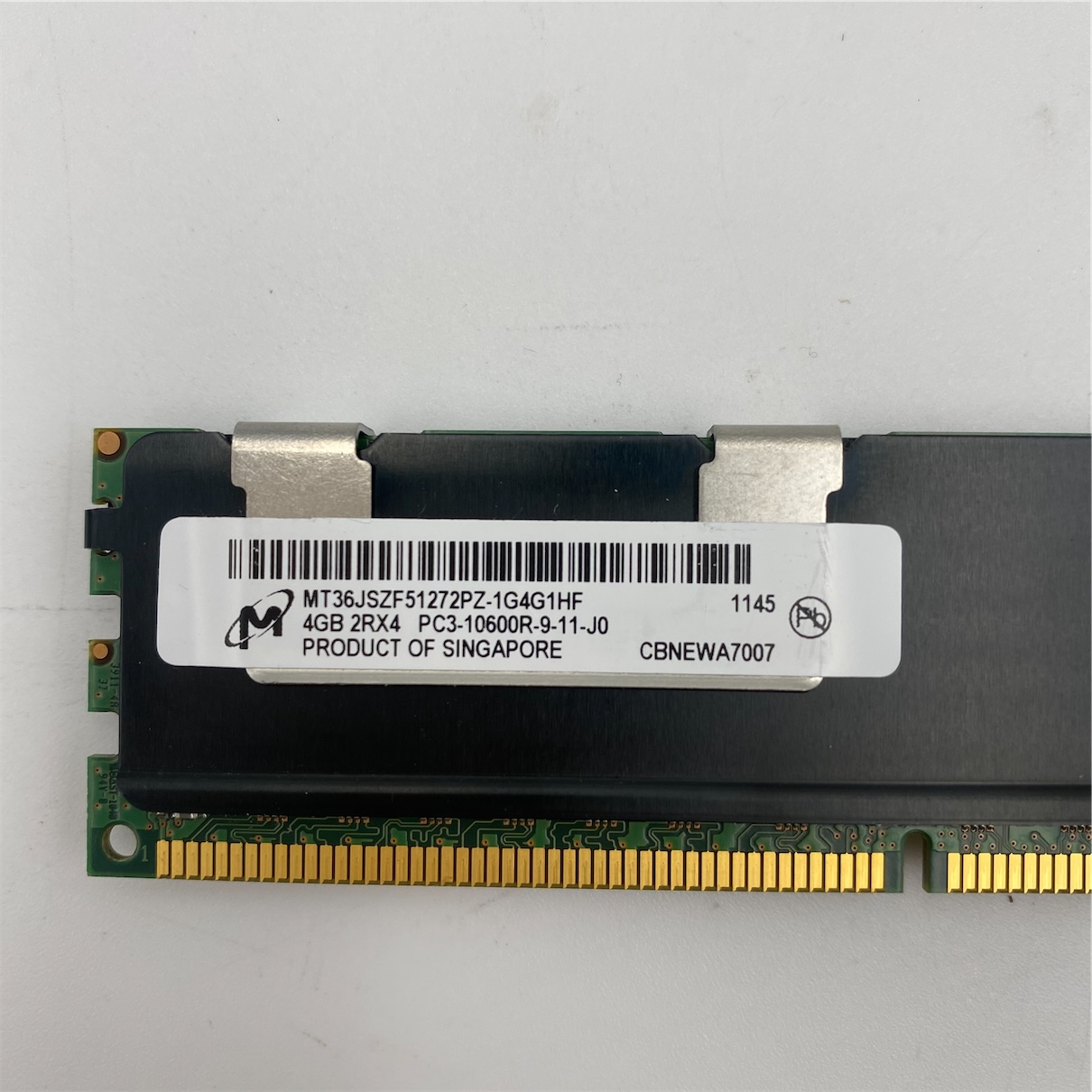 Micron 4GB 2RX4 PC3-10600R-9-11-J0 Server Memory - Image 5