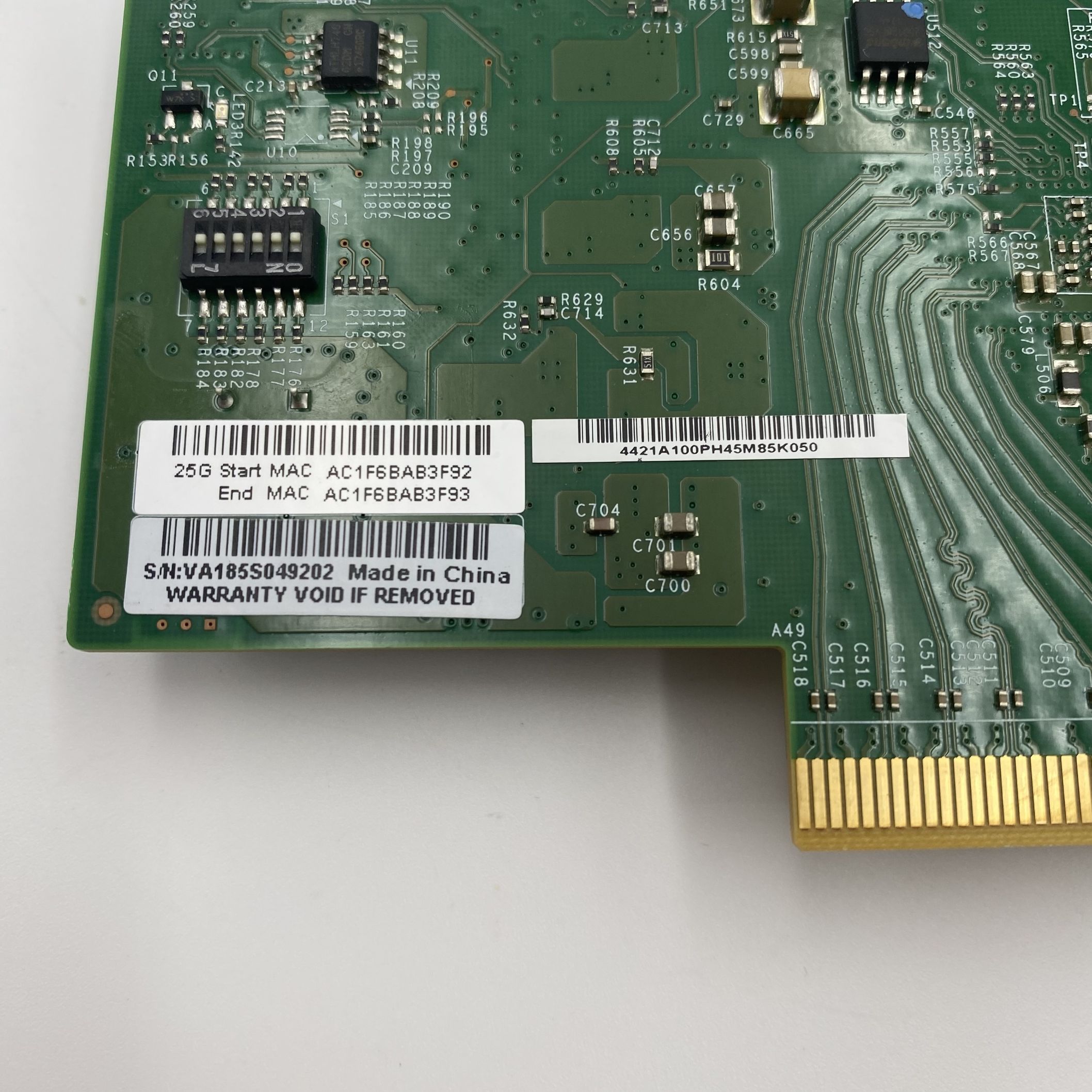 SuperMicro 25GBe SFP28 Dual Port Server Adapter ConnectX-4 AOC-S25G-M2S-NA011 - Image 6