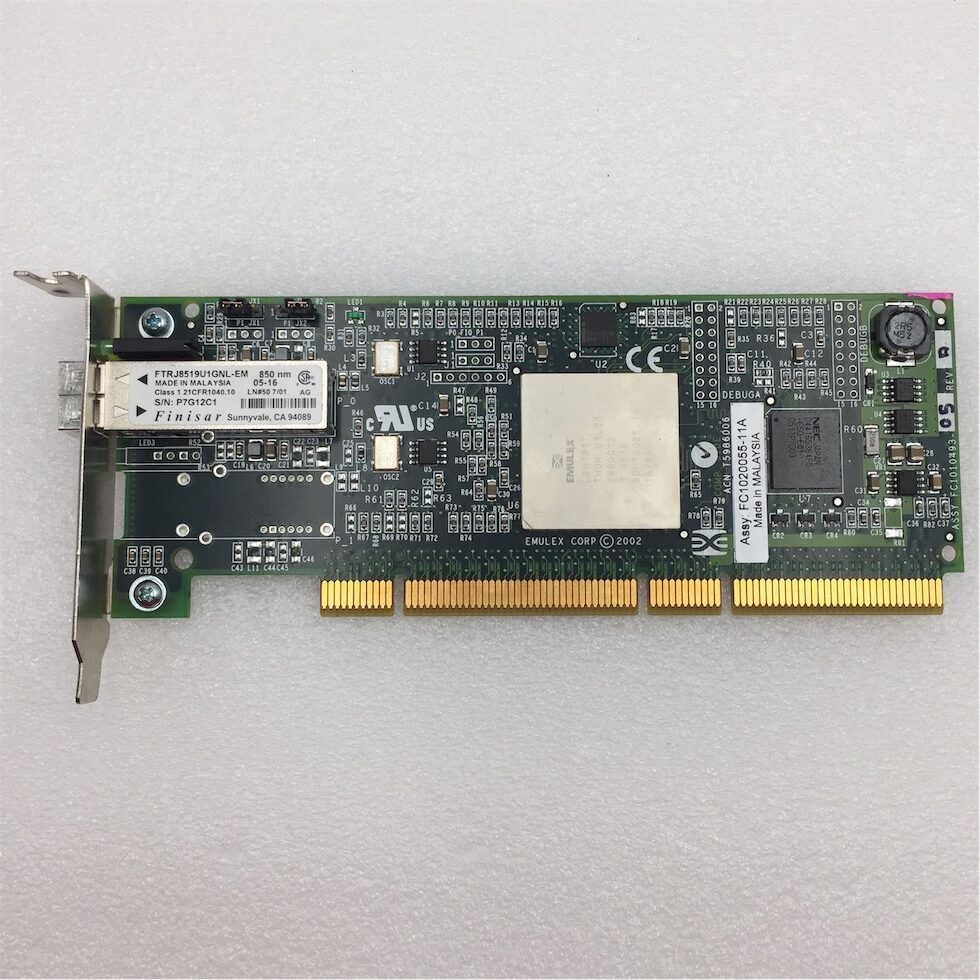 IBM FC 2Gb 1-Port LC PCI-X 133Mhz Emulex LP10000 Controller 03N6439 03N4698