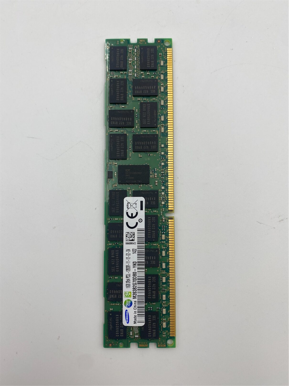 SAMSUNG 16GB PC3L-12800R DDR3-1600 2RX4 ECC 15-13615-02 M393B2G70DB0-YK0 - Image 2