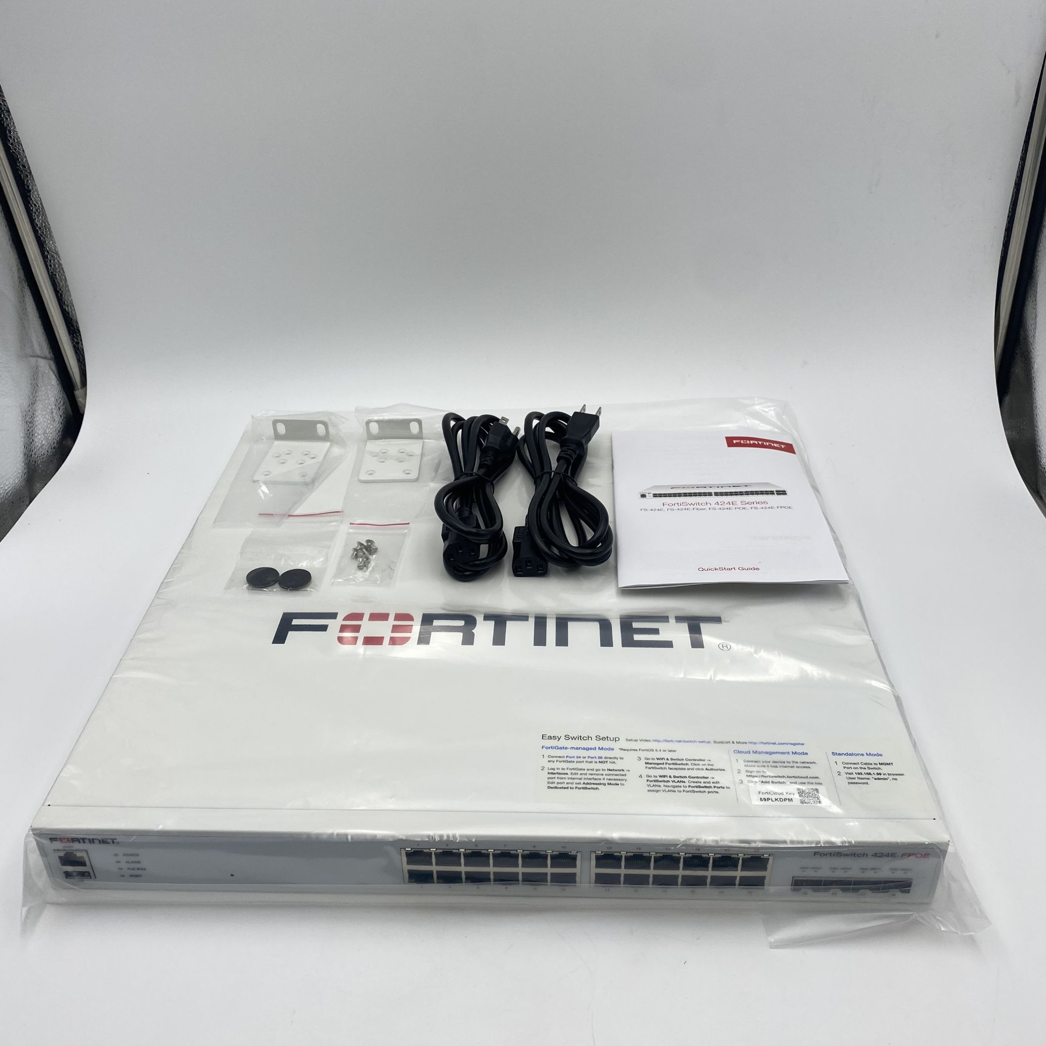 Fortinet FortiSwitch Ethernet Layer 2/3 PoE+ Network Switch FS-424E-FPOE - Image 3