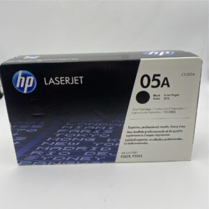 HP 05A Black Original LaserJet Toner Cartridge CE505A