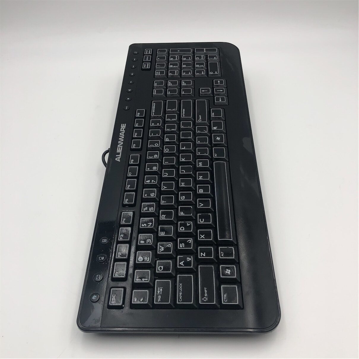 Alienware Black Multimedia Gaming Wired USB Keyboard - Image 3