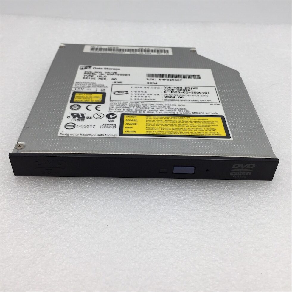 IBM DVD-ROM 8x/CD-RW 24x IDE Internal Black Slimline Drive