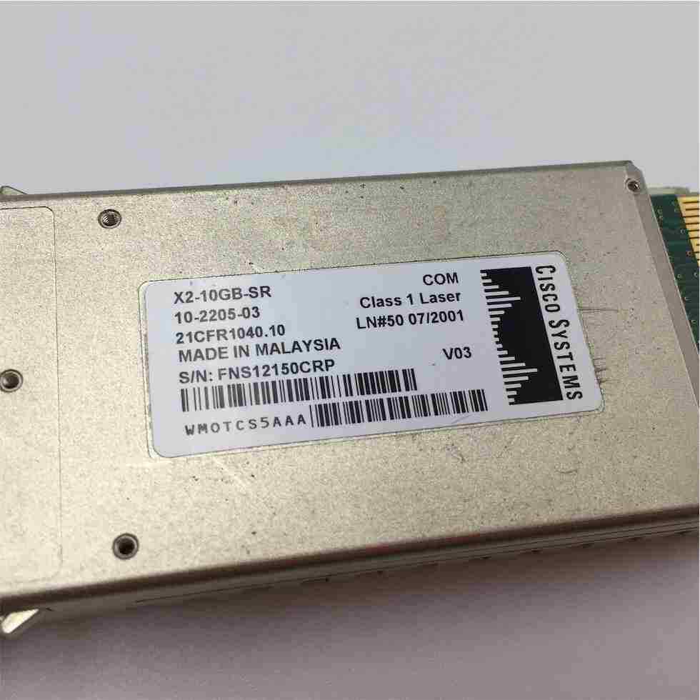 Cisco Ethernet Optical Transceiver Module 10-2036-05 X2-10GB-SR - Image 5