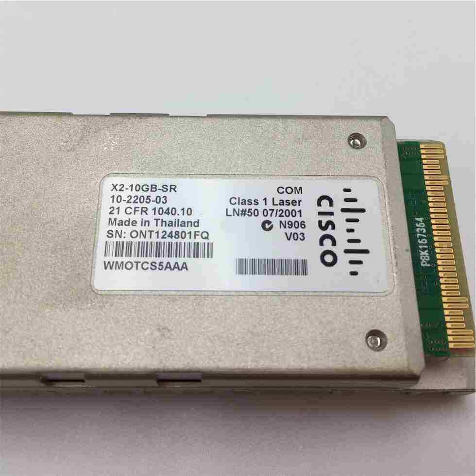 Cisco Ethernet Optical Transceiver Module X2-10GB-SR-7 - Image 4