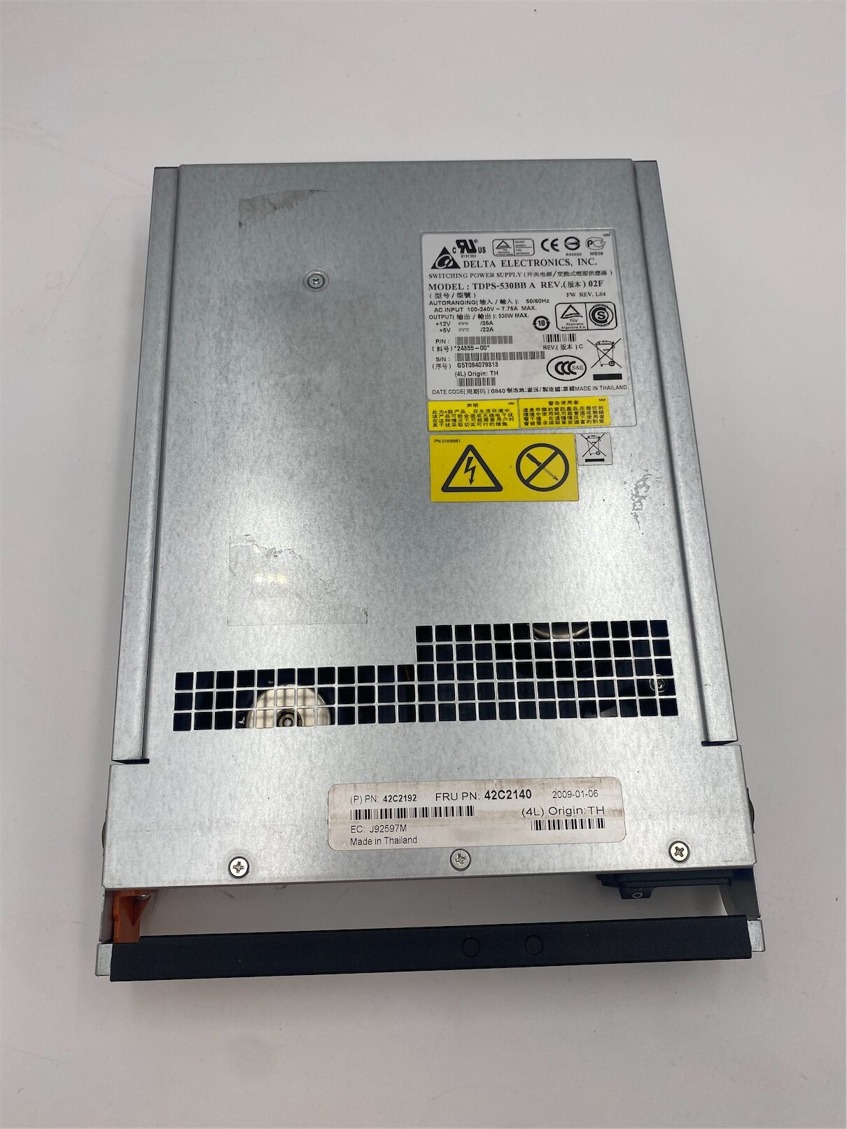 IBM 530W 509C Power Supply for DS3000, DS3100, DS3300 - Image 3
