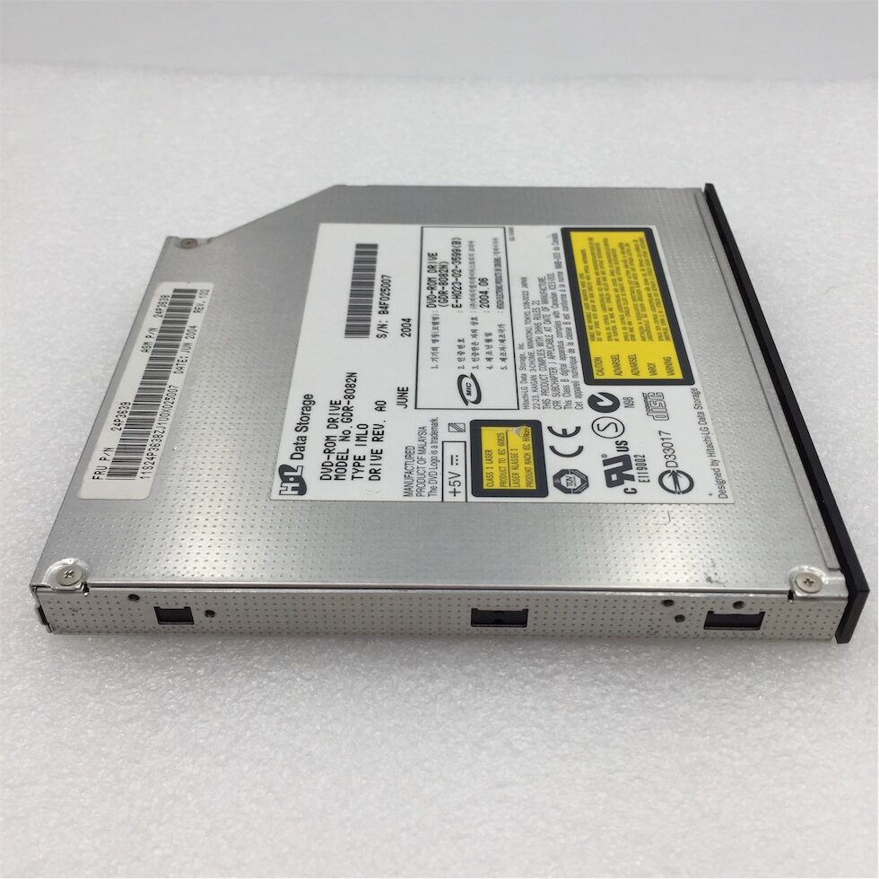 IBM DVD-ROM 8x/CD-RW 24x IDE Internal Black Slimline Drive - Imagen 3