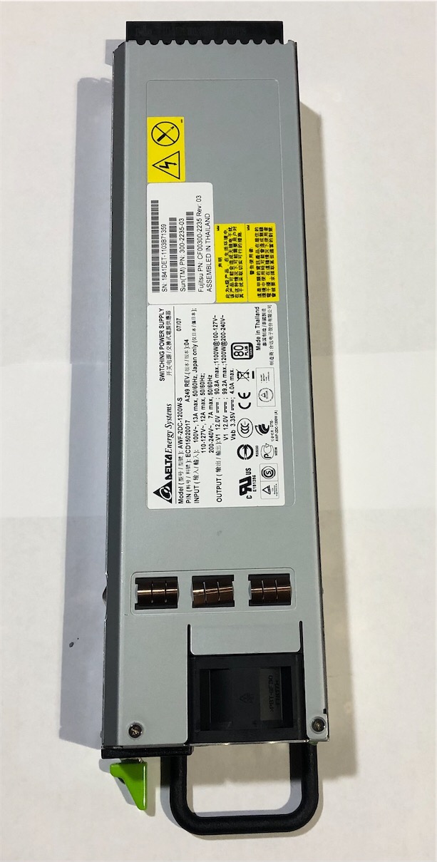 SUN Type A249 1100/1200 Watt Power Supply Unit - Image 4