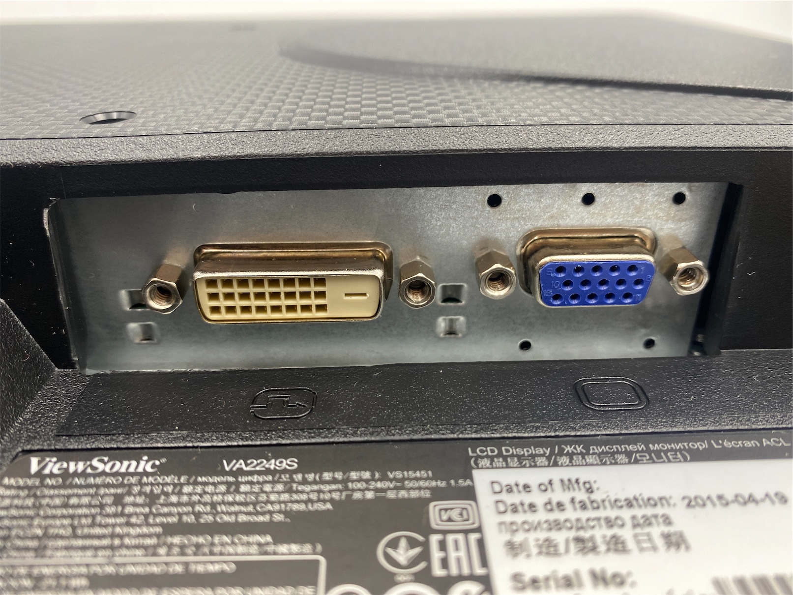 ViewSonic VA2249S 21.5" 16:9 IPS Monitor - Image 2