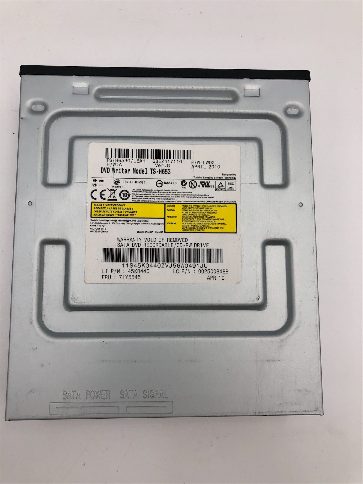 Lenovo HLDS GHC0N HH DVD Writer - Image 2