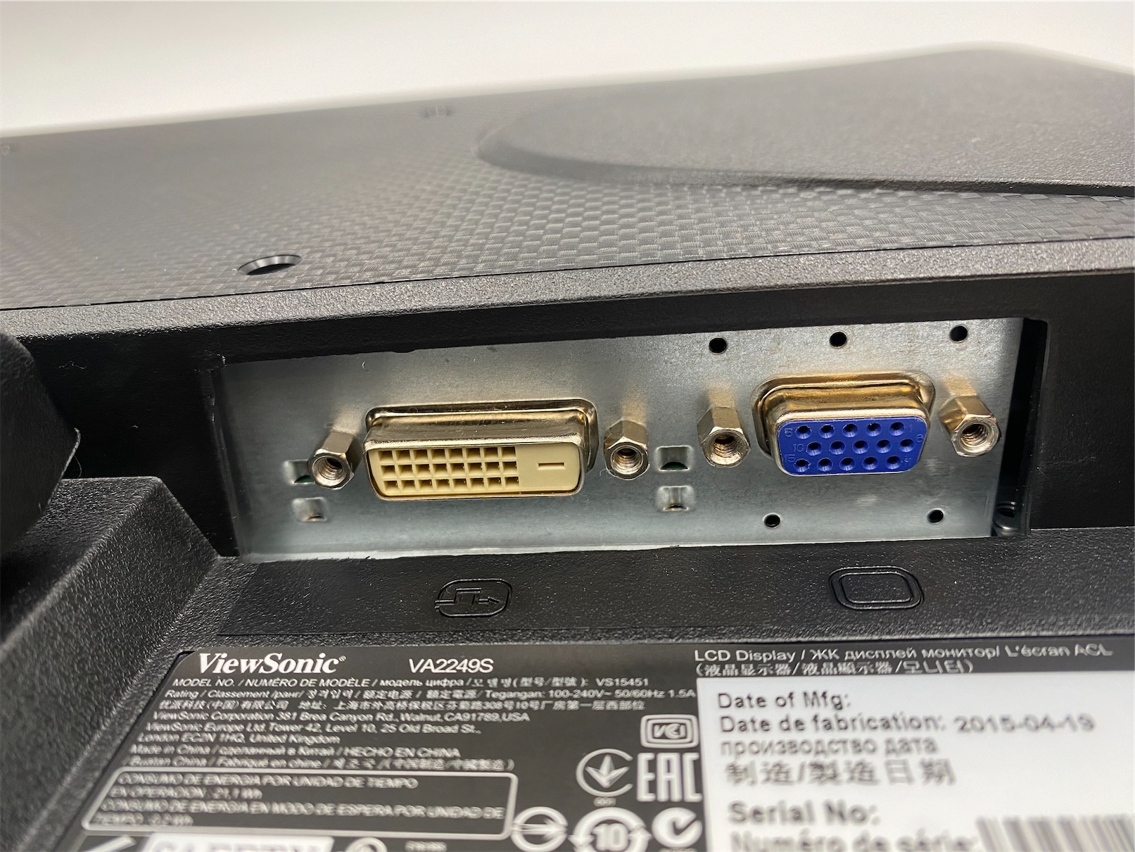 ViewSonic VA2249S 21.5" 16:9 IPS Monitor - Image 9