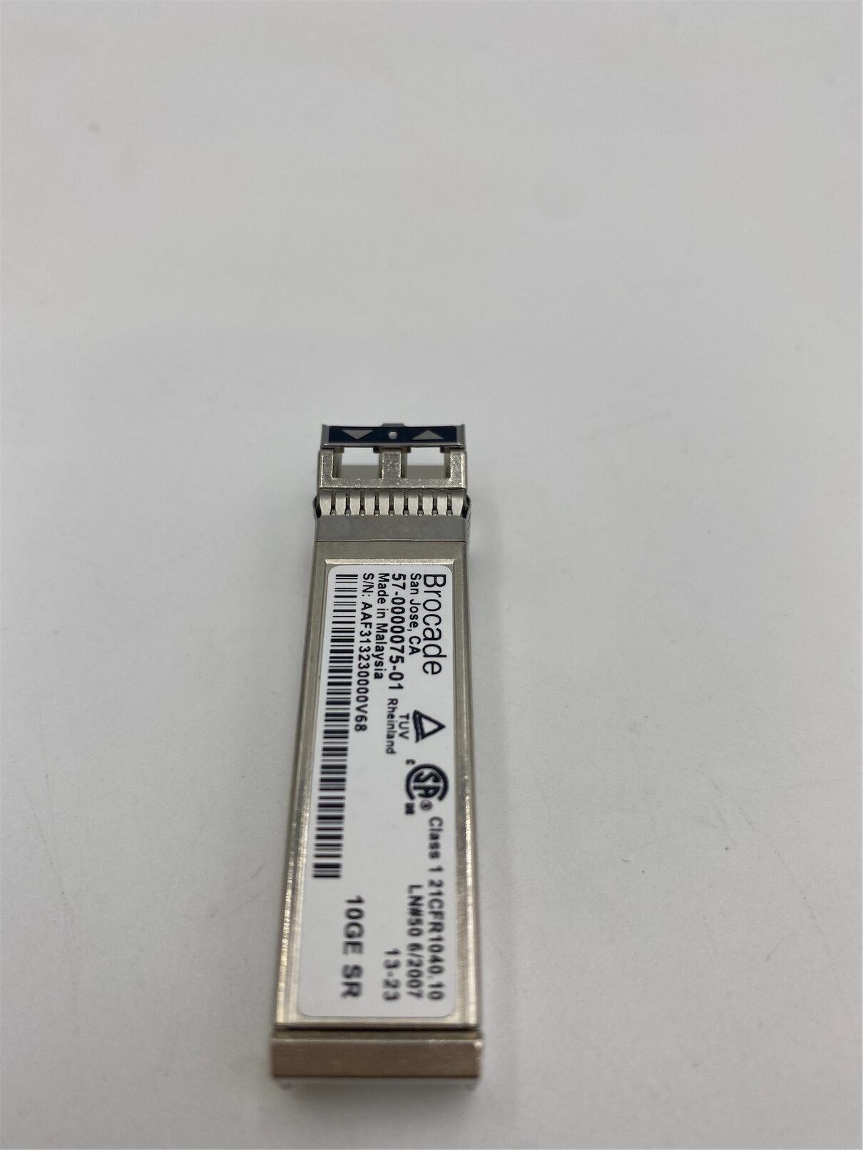 Brocade 10Gb SFP+ SR Optical Transceiver