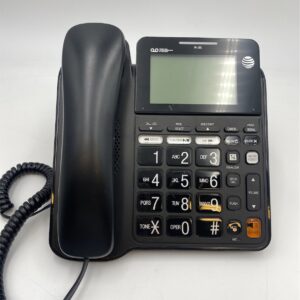 AT&T Corded Phone with Digital Answering System and C *No AC Adapter* CD4930