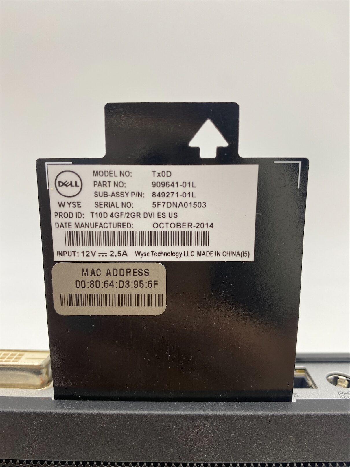 Dell Wyse T10D 4GF/2GR Dual display DVI - Imagen 6