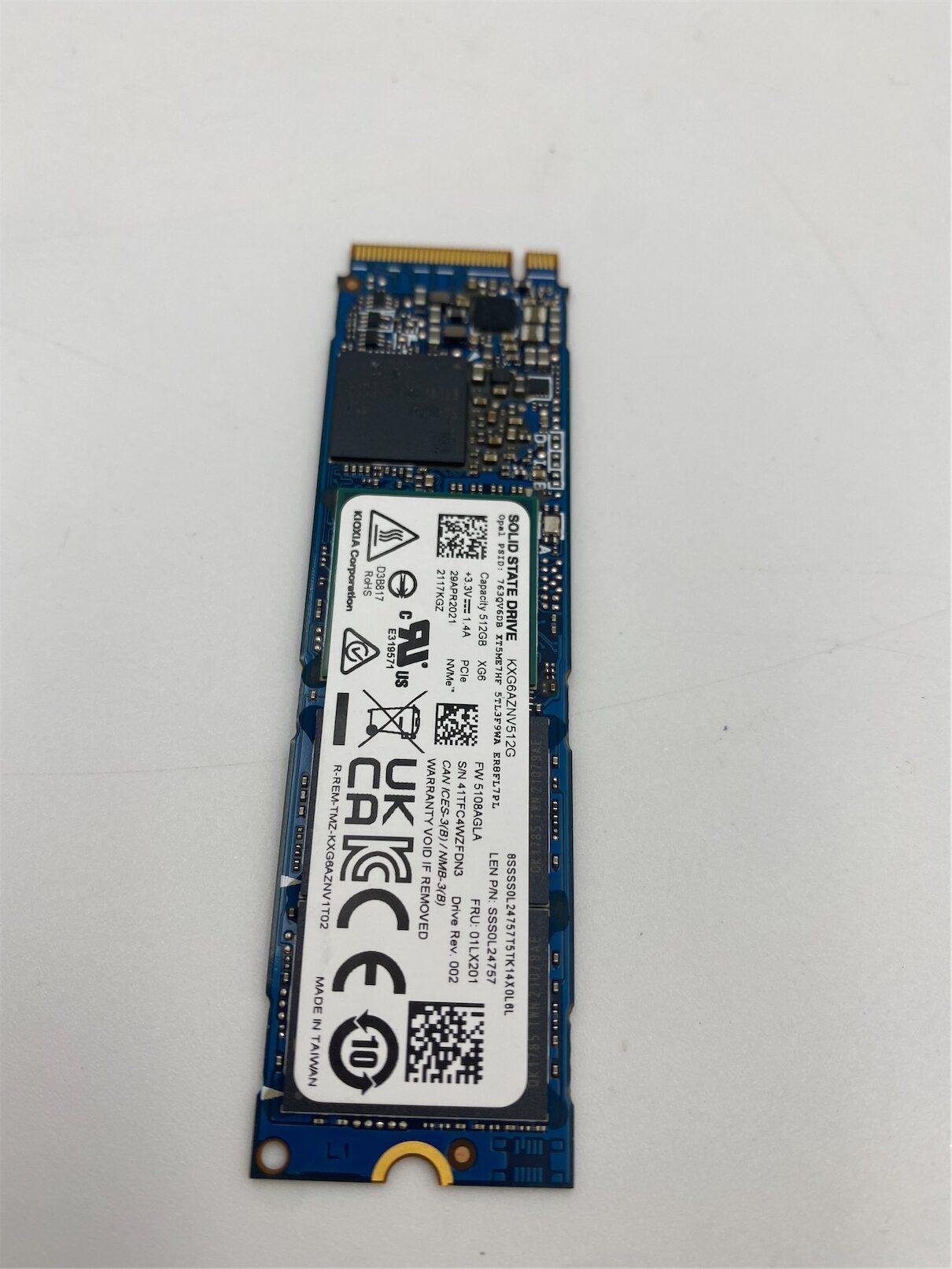 Lenovo 512GB SSD M.2 2280 PCIe3x4 - Image 3