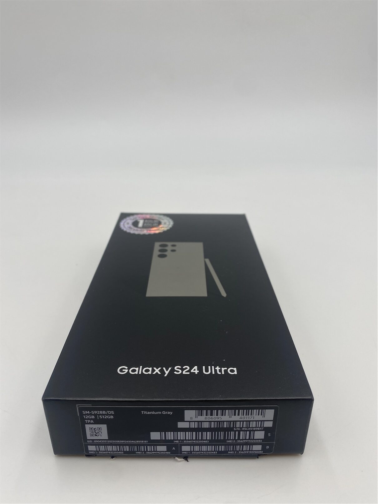 Samsung Galaxy S24 Ultra 256GB Titanium Gray Empty Box - Image 7