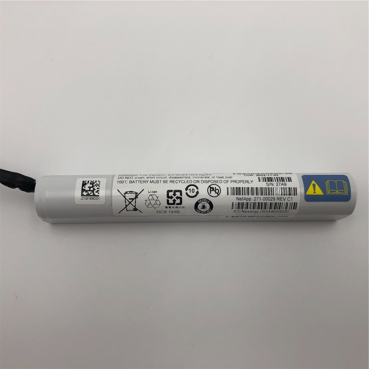 NETAPP NVMEM LI-ION 7.2V 20.9WH BATTERY MODULE