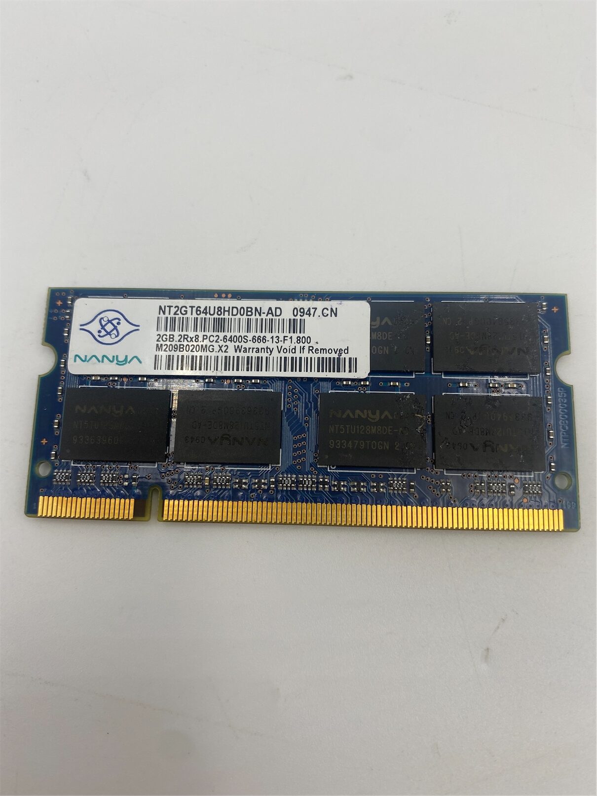 NANYA 2GB DDR2-800mhz PC2-6400S Memory SODIMM - Imagen 3
