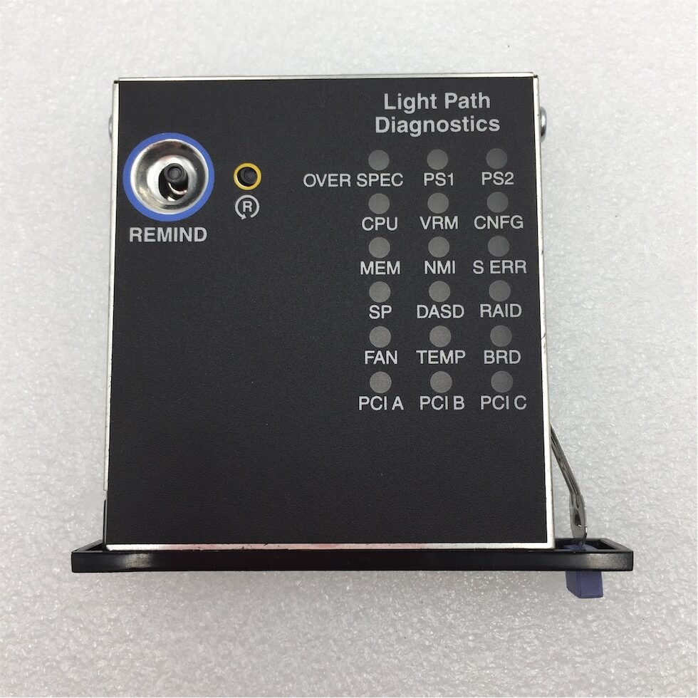 IBM XSERIES 346 OPERATOR PANEL