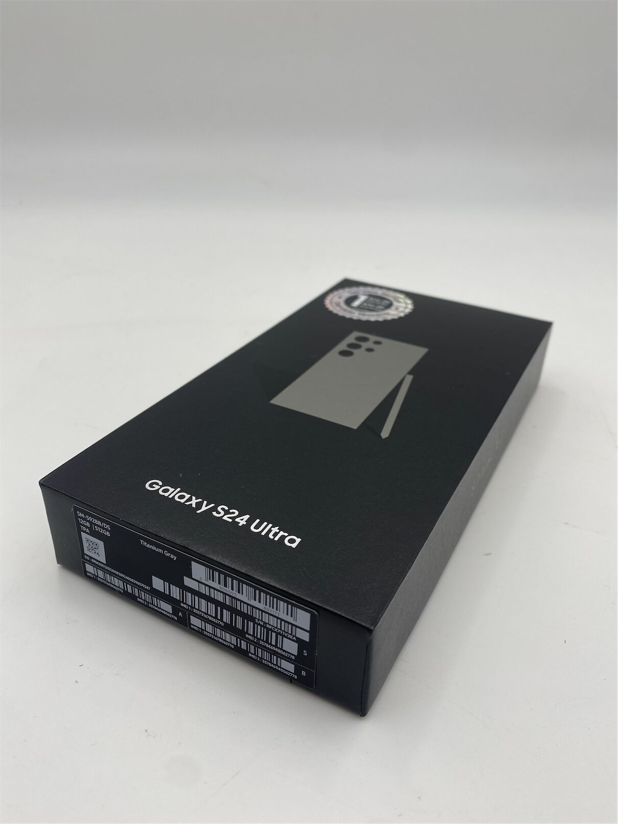 Samsung Galaxy S24 Ultra 256GB Titanium Gray Empty Box - Image 2