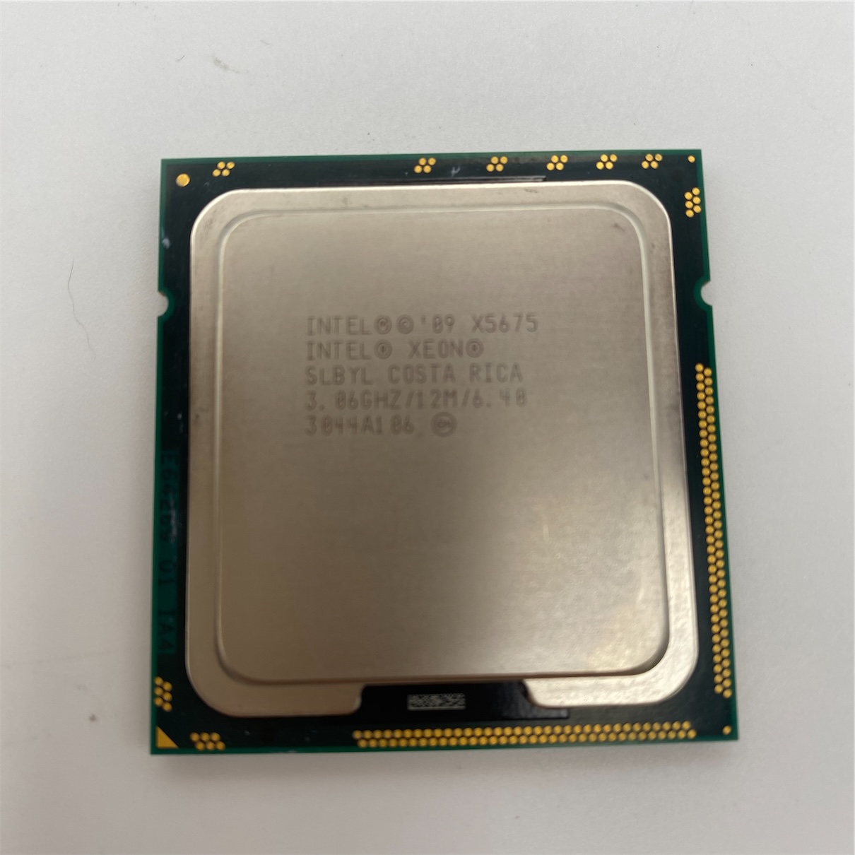INTEL XEON CPU 6 CORE X5675 12M CACHE - 3.06 GHZ - 6.40 GT/S