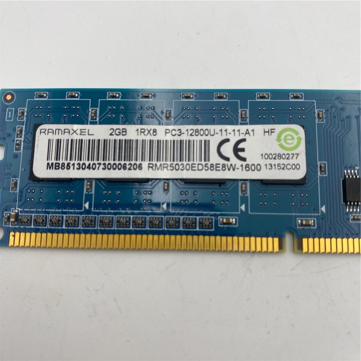 HP 2GB PC3-12800U DDR3-1600 1RX8 N-ECC - Imagen 2