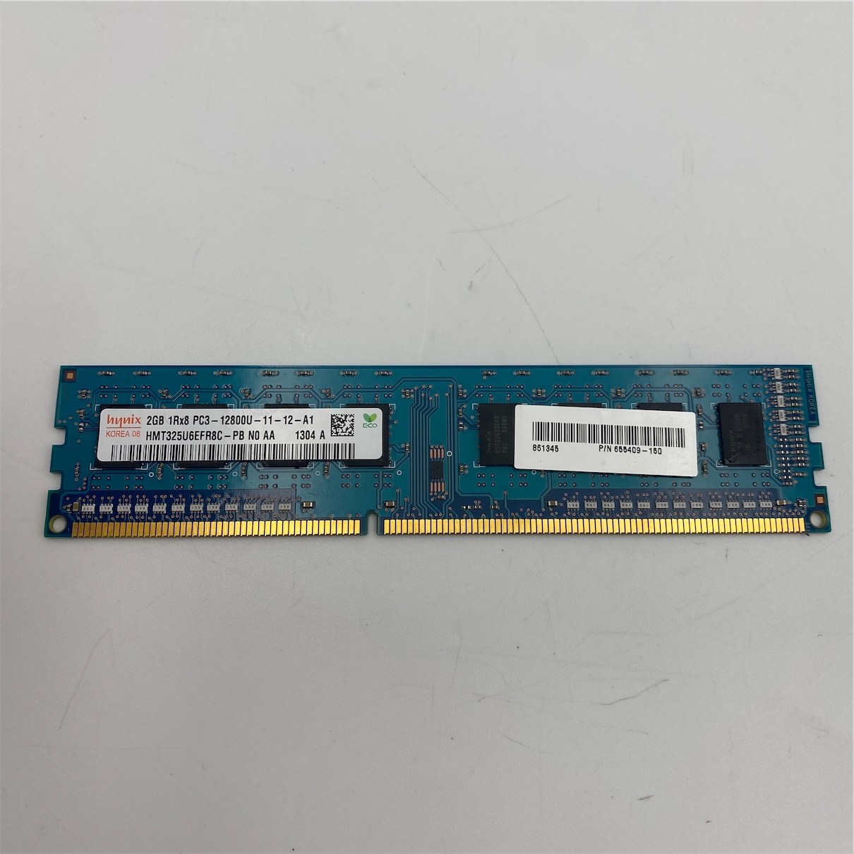 HP 2GB PC3-12800U DDR3-1600 1RX8 N-ECC - Imagen 9