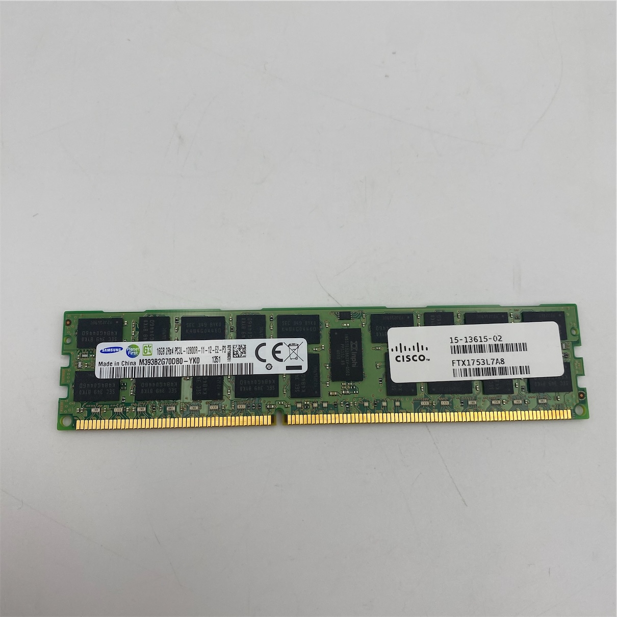 CISCO 16GB (1x16GB) 2RX4 PC3L-12800R DDR3-1600MHZ RDIMM - Image 4