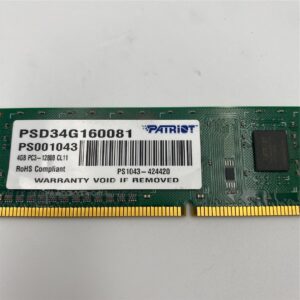 Patriot DDR3 4GB 1600MHz CL11 1x4GB