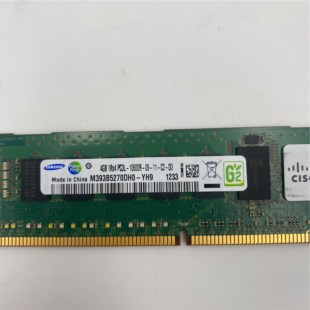 Cisco 4GB DDR3-1333-MHz RDIMM/PC3-10600/1R/1.35v - Image 5