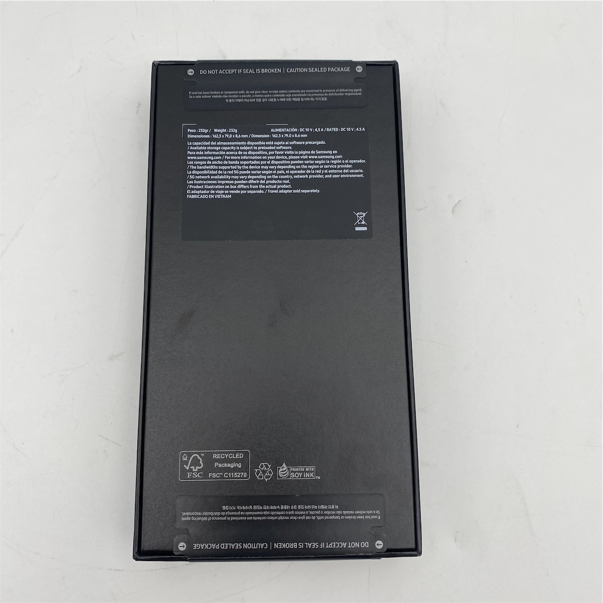 Samsung Galaxy S24 Ultra 512GB Titanium Black *Only Box* - Image 2