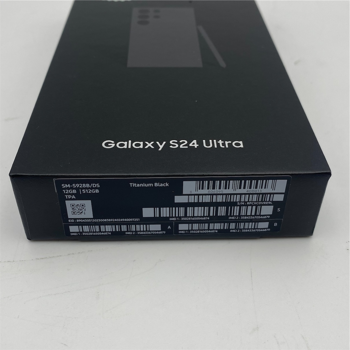 Samsung Galaxy S24 Ultra 512GB Titanium Black *Only Box* - Image 4