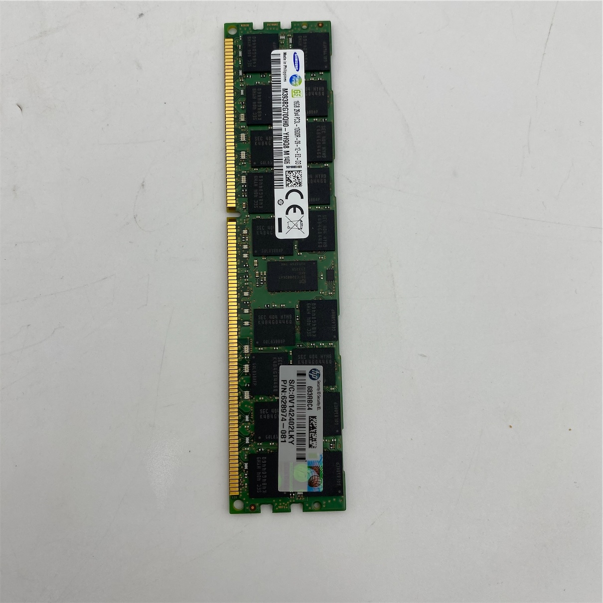 HP 16GB (1*16GB) 2RX4 PC3L-10600R DDR3-1333MHZ 1.35V RDIMM 627812-B21 628974-081 - Imagen 3