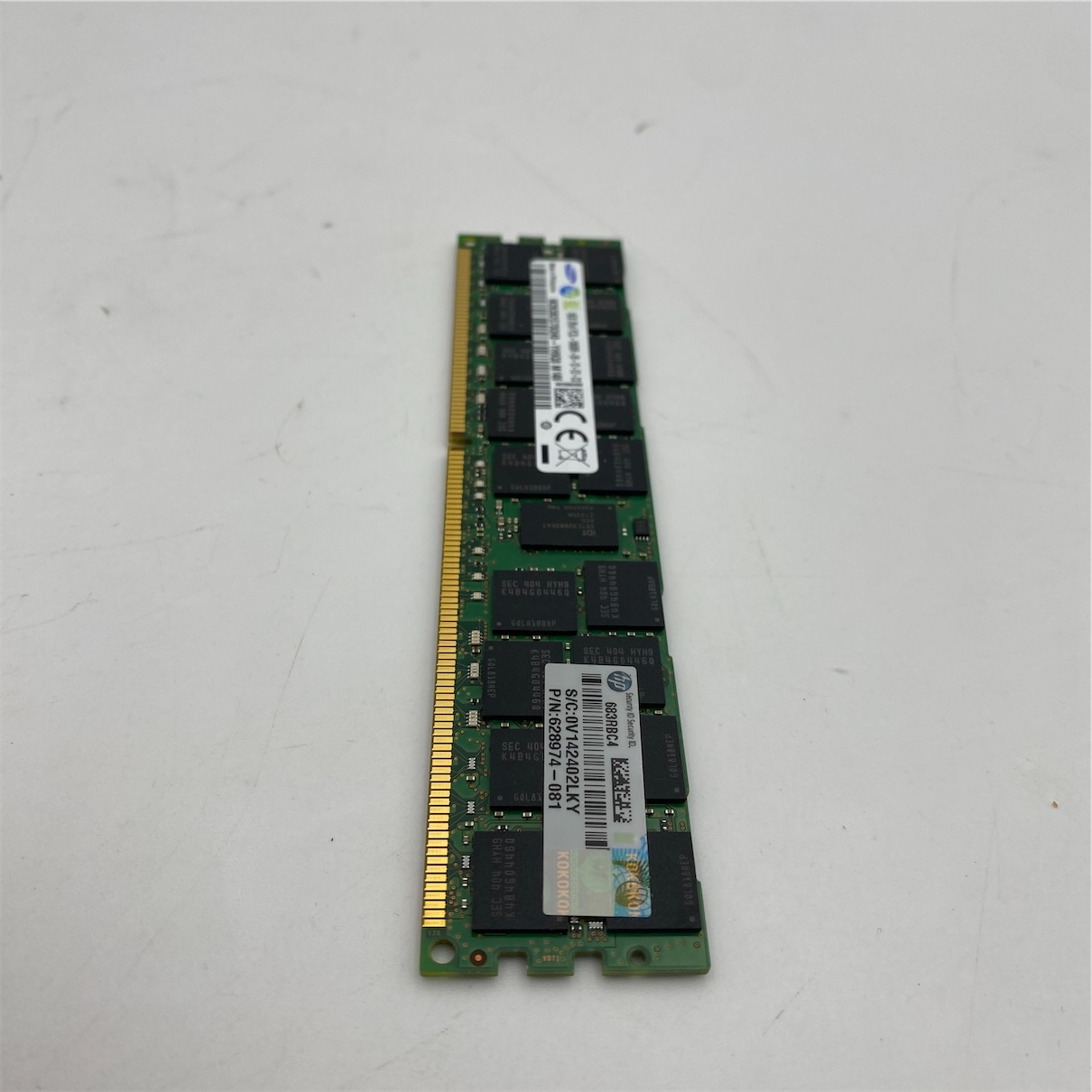 HP 16GB (1*16GB) 2RX4 PC3L-10600R DDR3-1333MHZ 1.35V RDIMM 627812-B21 628974-081 - Imagen 2