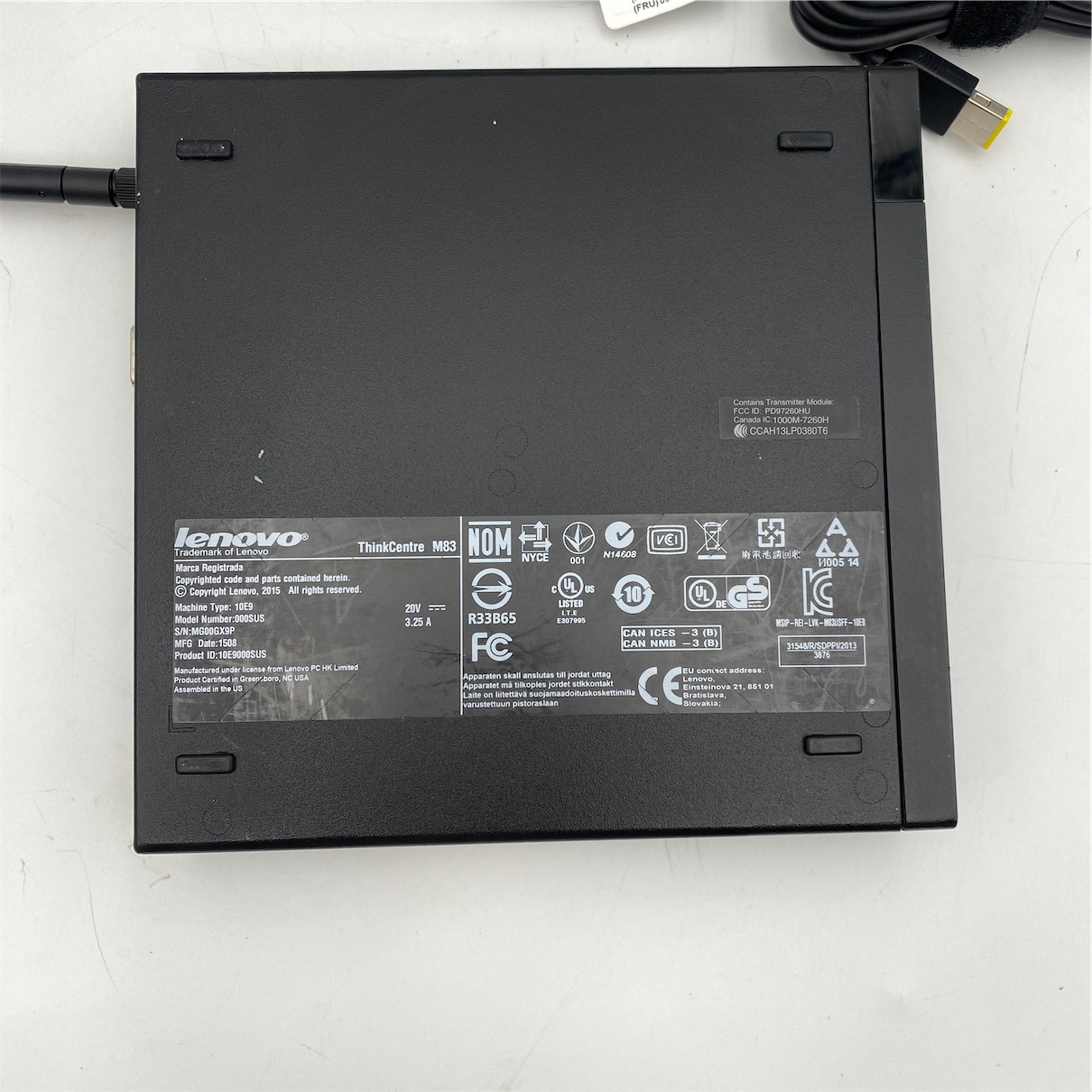 LENOVO THINKCENTRE M83 I5-4590T 8GB 500GB HDD - Image 4