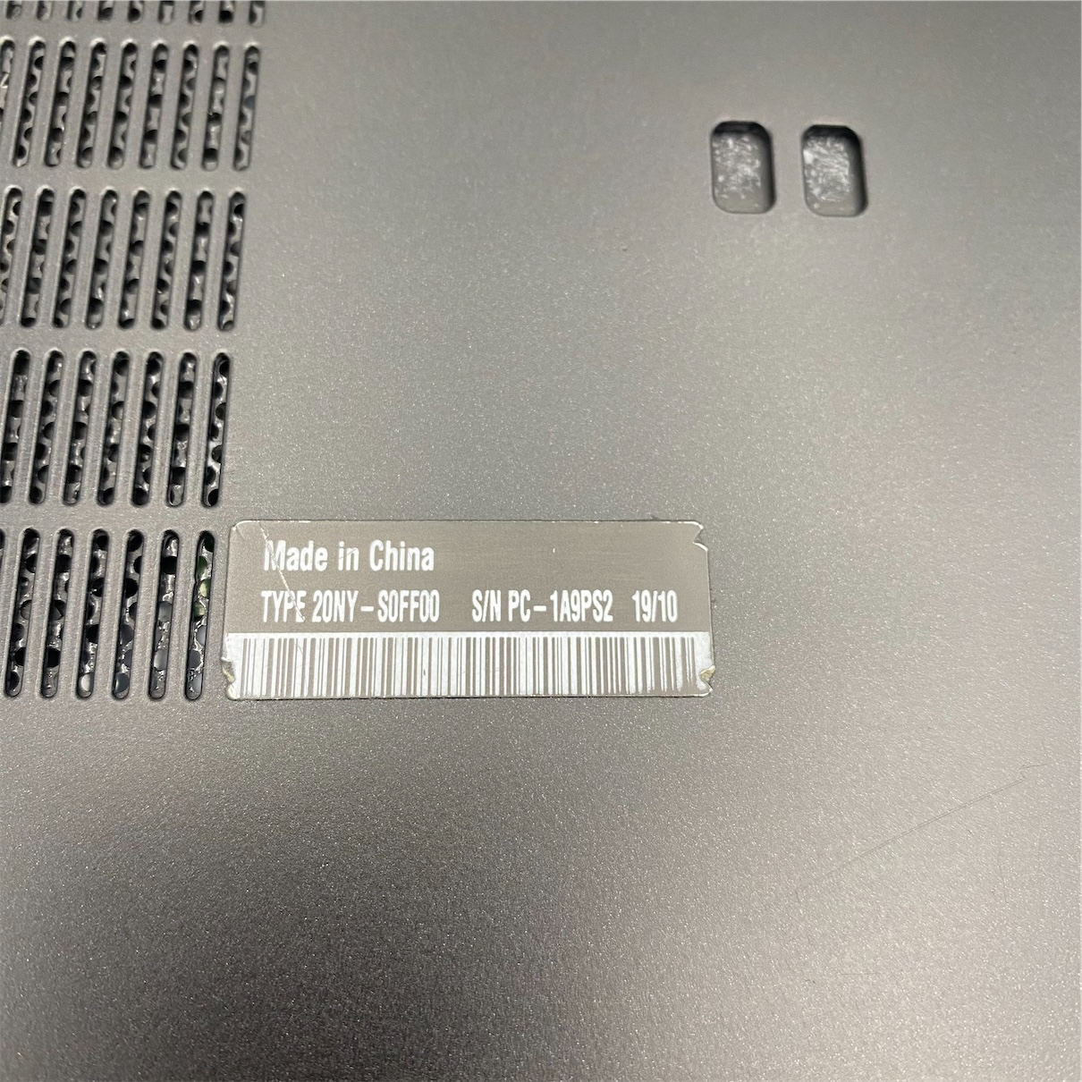 Lenovo ThinkPad T490S I7-8665U 8GB RAM 256 GB SSD