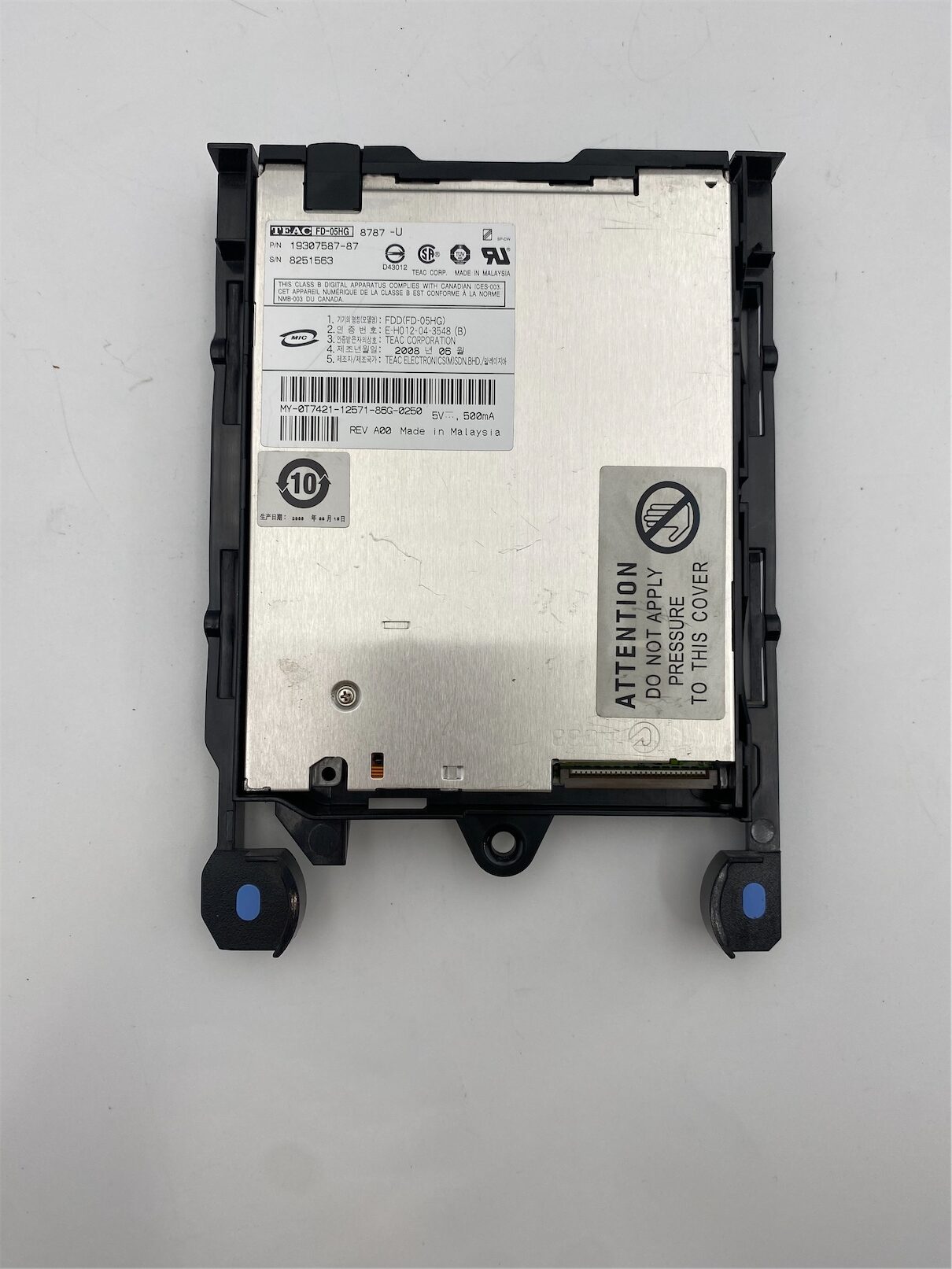 DELL PE2800 1.44MB 3.5IN FDD INT SLIM (BLACK) - Imagen 5