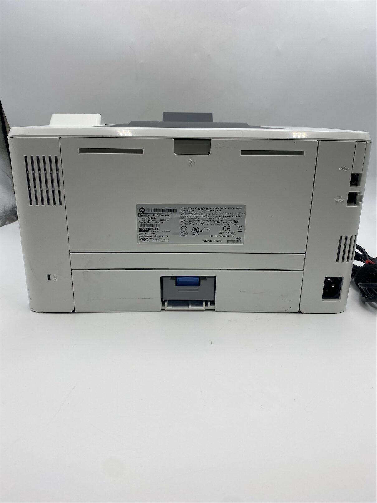 HP Laserjet Pro M404N Printer Page count:1494 *W/PowerCord* Tested W1A52A - Image 4