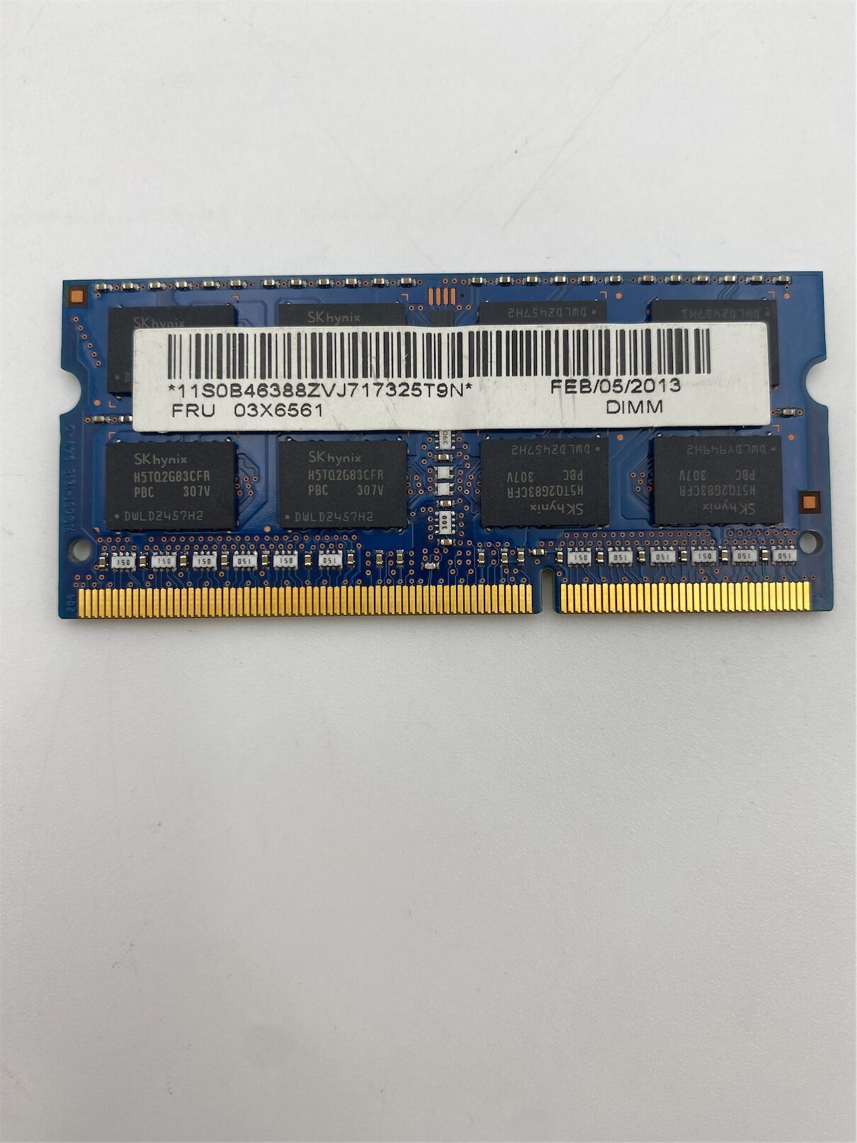 Lenovo MEMORY 4G DDR3 1600 SODIMM 1100231 1100230 55Y3717 03T6457 03X6561 - Image 3