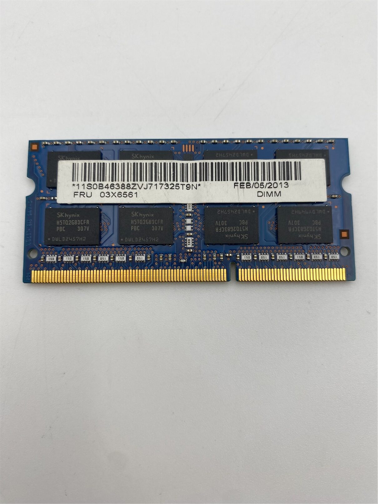 Lenovo MEMORY 4G DDR3 1600 SODIMM 1100231 1100230 55Y3717 03T6457 03X6561 - Image 4